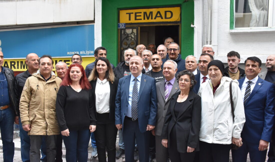 KONYA (AA) – Zafer Partisi Genel Başkanı Ümit Özdağ, Konya'da