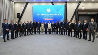 ANKARA (AA) – Adalet Bakanı Akın Gürlek, Doğu Anadolu Bölgesi'ndeki
