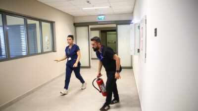ADANA (AA) – Adana Şehir Eğitim ve Araştırma Hastanesi'nde yangın