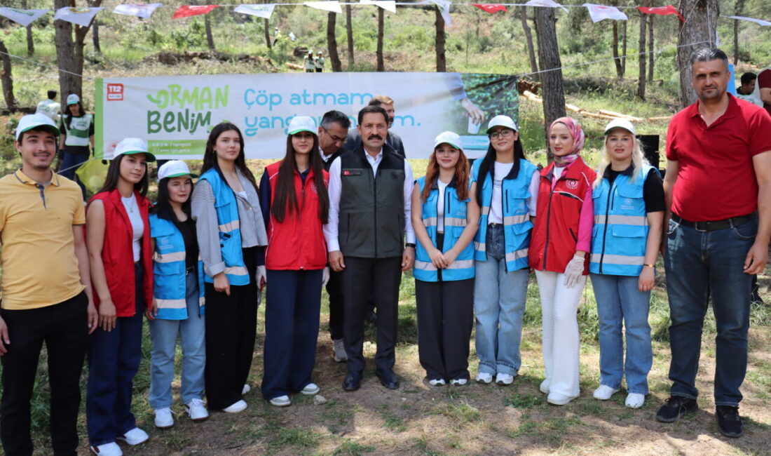 ADANA (AA) – Adana, Mersin, Hatay ve Osmaniye'de "Orman Benim"
