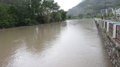 AMASYA (AA) – Amasya'da etkili olan sağanak nedeniyle AFAD tarafından