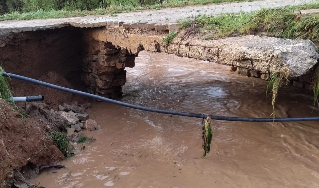 - Aşağıçaybelen köyünde 2 köprü, elektrik telleri ve bir odunluk
