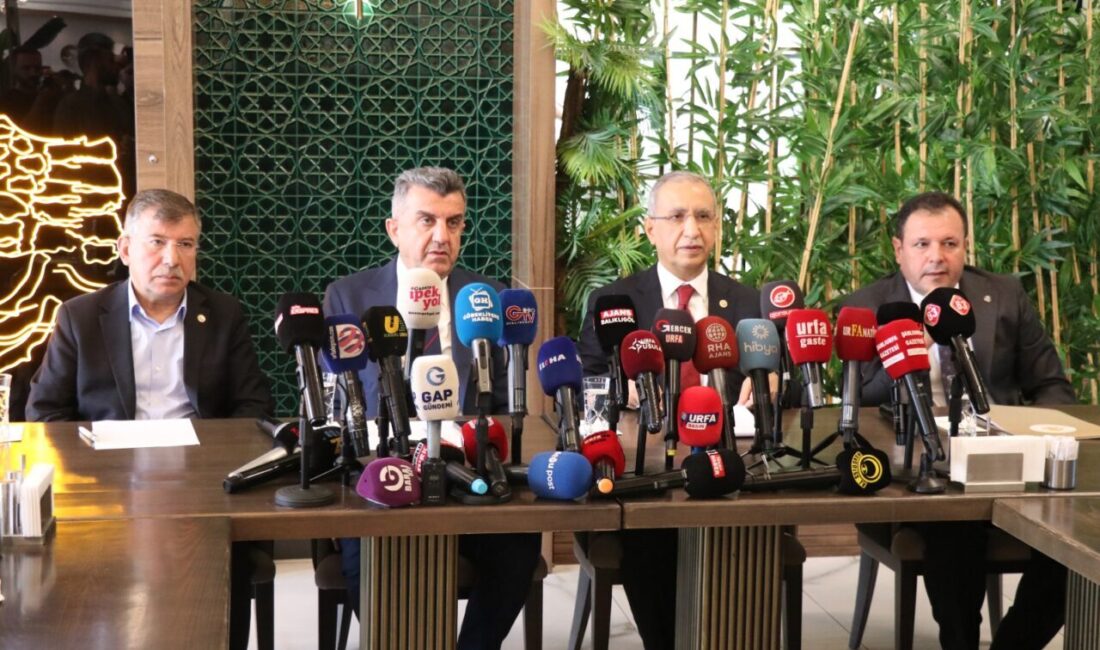 - "Eğer bugün doğru adımları atarsak Şanlıurfa sadece Türkiye'nin değil,