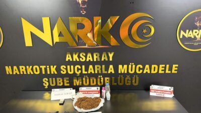AKSARAY (AA) – Aksaray'da düzenlenen uyuşturucu operasyonunda gözaltına alınan 14