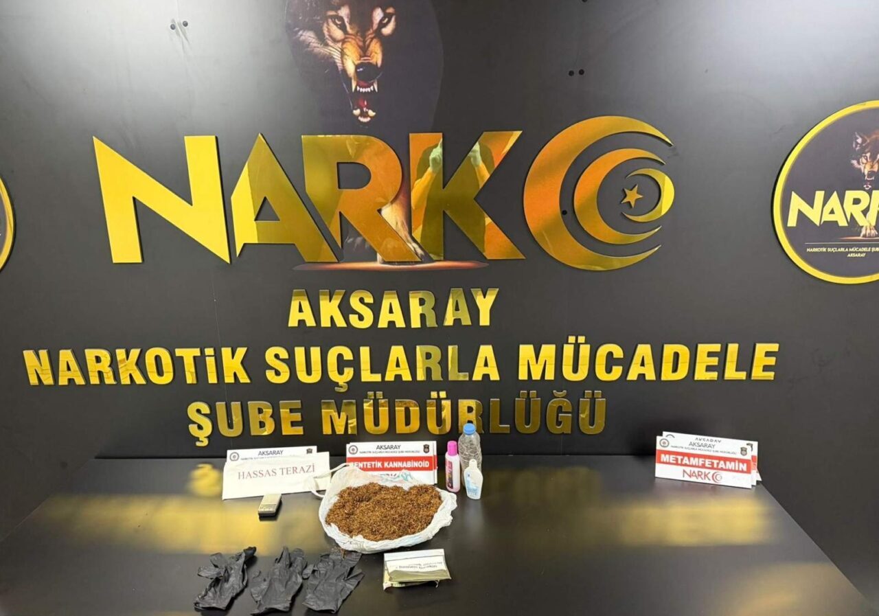 AKSARAY (AA) – Aksaray'da düzenlenen uyuşturucu operasyonunda gözaltına alınan 14