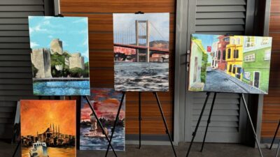 İSTANBUL (AA) – Alaeddin Yavaşca Güzel Sanatlar Lisesi öğrencileri tarafından