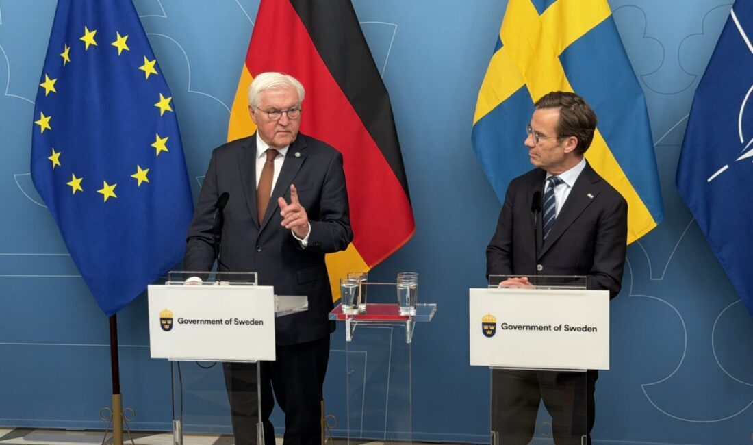 STOCKHOLM (AA) – Almanya Cumhurbaşkanı Frank-Walter Steinmeier, Avrupa'nın güvenlik mimarisinde