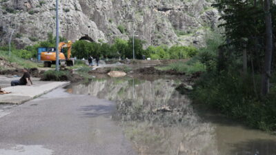 AMASYA (AA) – Amasya'da yaklaşık bir haftadır etkili olan sağanak,