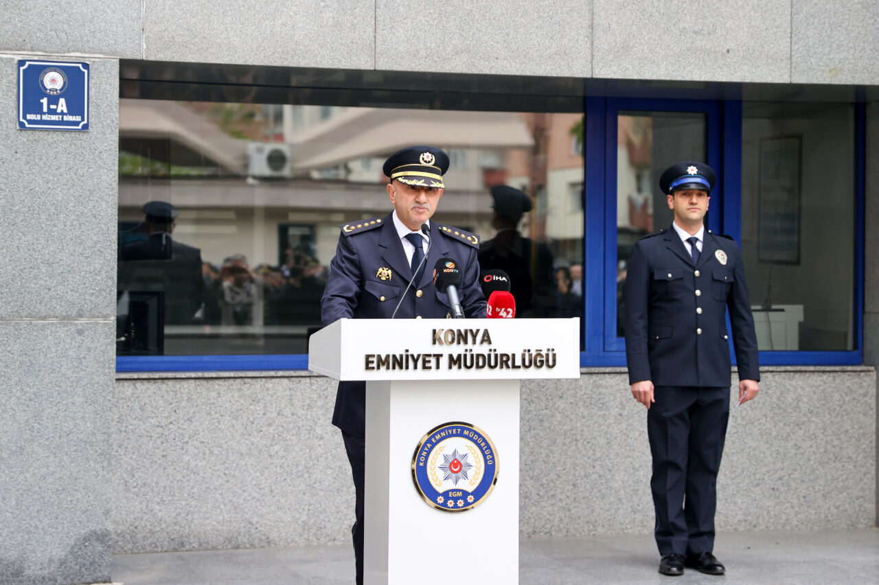 KONYA (AA) – Cumhurbaşkanlığı Kararnamesi ile Ankara Emniyet Müdürlüğüne atanan