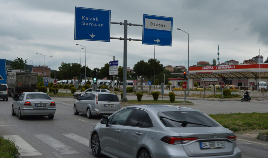 SAMSUN (AA) – Kurban Bayramı tatili için yola çıkanlar, Ankara-Samsun