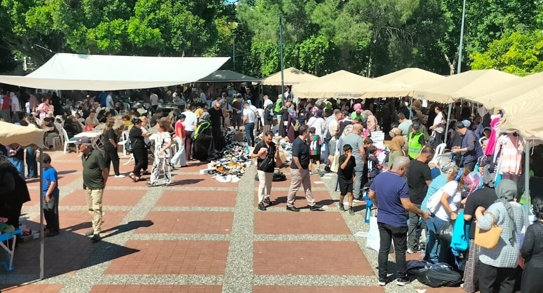 ANTALYA (AA) – Antalya'nın Manavgat ilçesinde Gazze için yardım kermesi