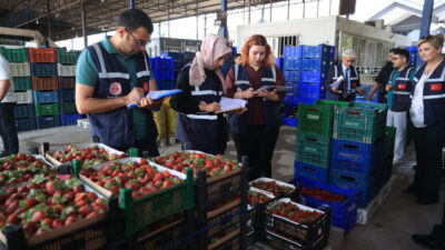 ANTALYA (AA) – Antalya'da, Ticaret İl Müdürlüğü ekiplerince toptancı hali