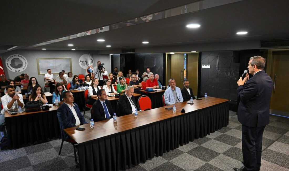 ANTALYA (AA) – Antalya Gazeteciler Cemiyeti (AGC), Ekonomi Muhabirleri Derneği