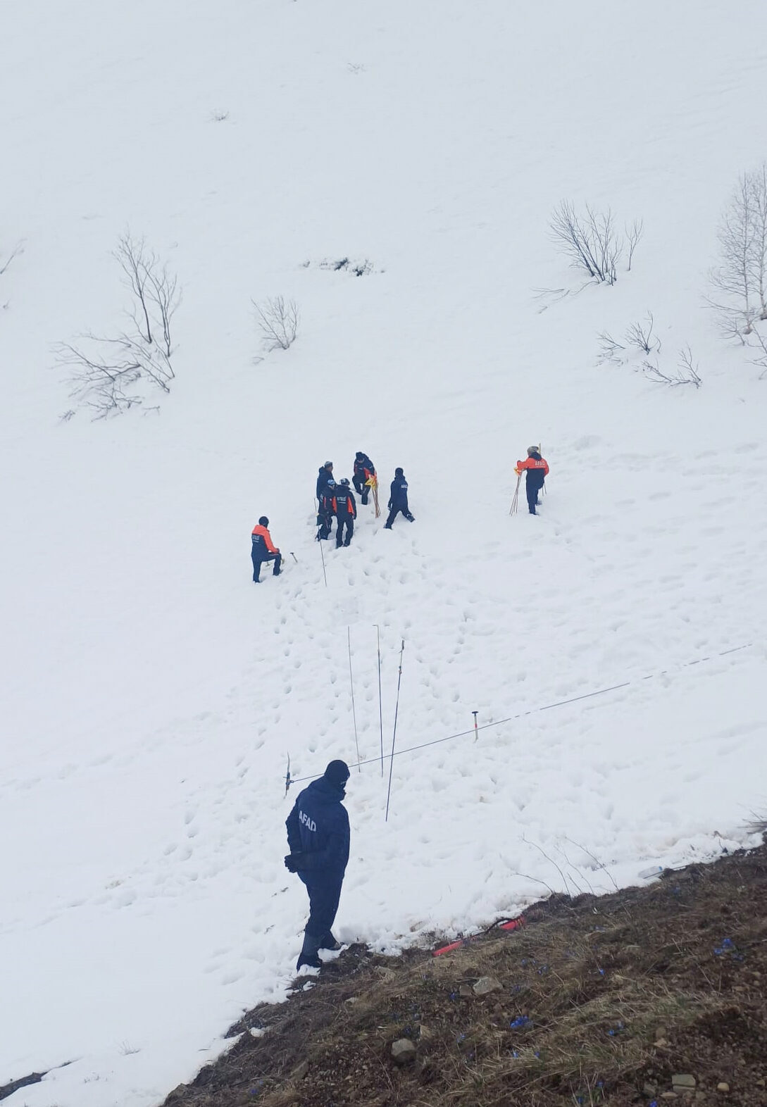 ARTVİN (AA) – Artvin'in Ardanuç ilçesinde çığ altında kalan çobanı