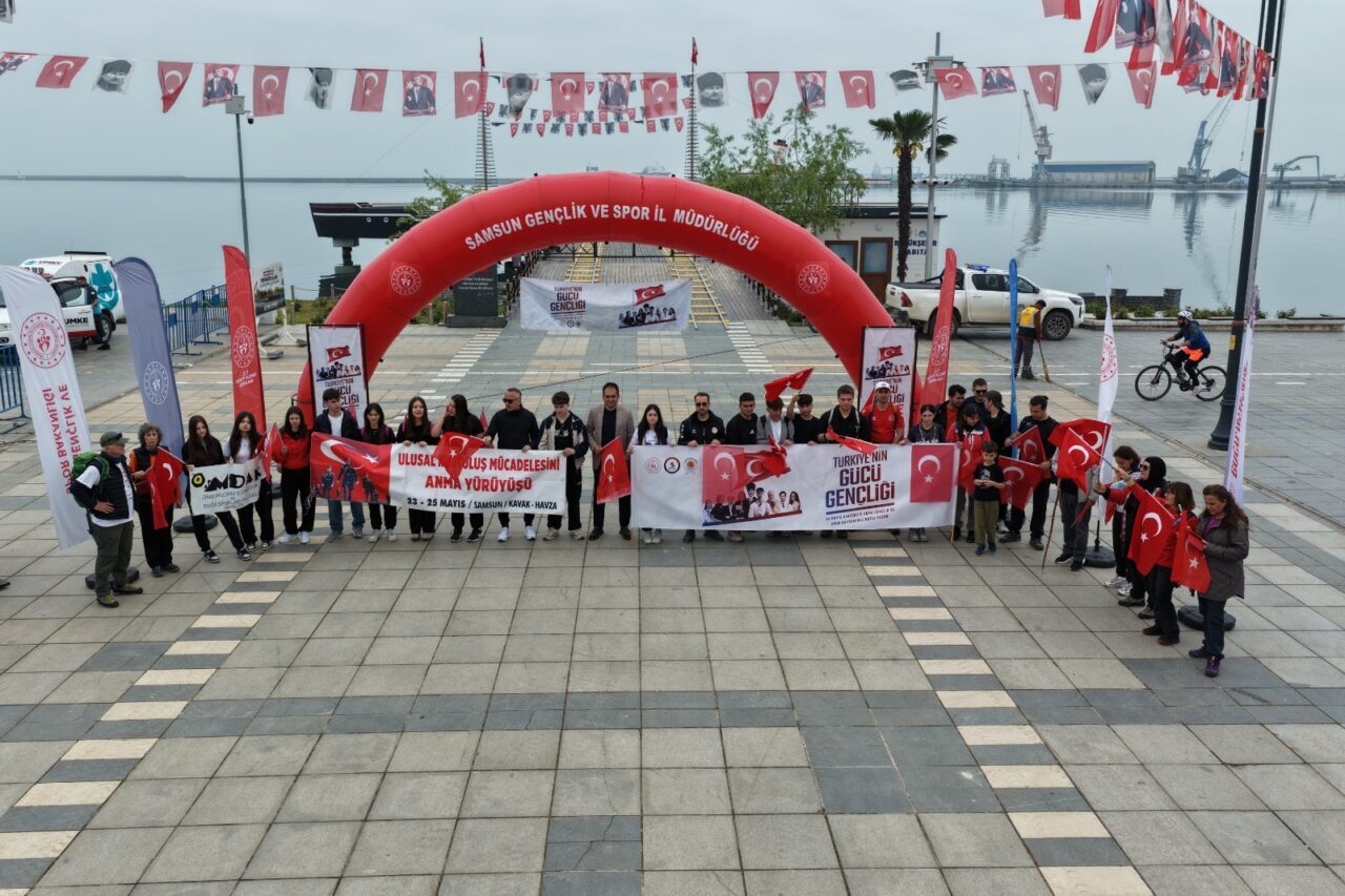 SAMSUN (AA) – Atatürk'ün 19 Mayıs 1919'da Samsun'a çıkışının 107.