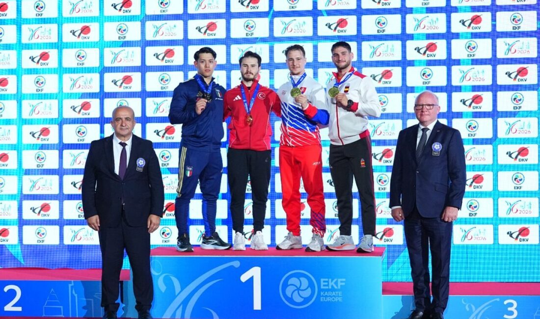 FRANKFURT (AA) – Almanya'da devam eden Avrupa Karate Şampiyonası'nda milli