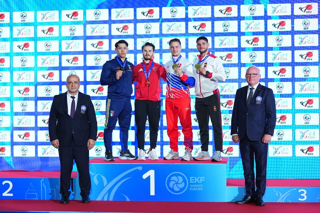 FRANKFURT (AA) – Almanya'da devam eden Avrupa Karate Şampiyonası'nda milli