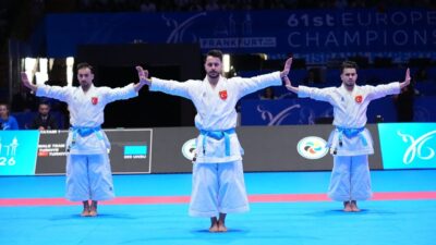 - Türkiye, erkek takım katada  Avrupa ikincisi oldu