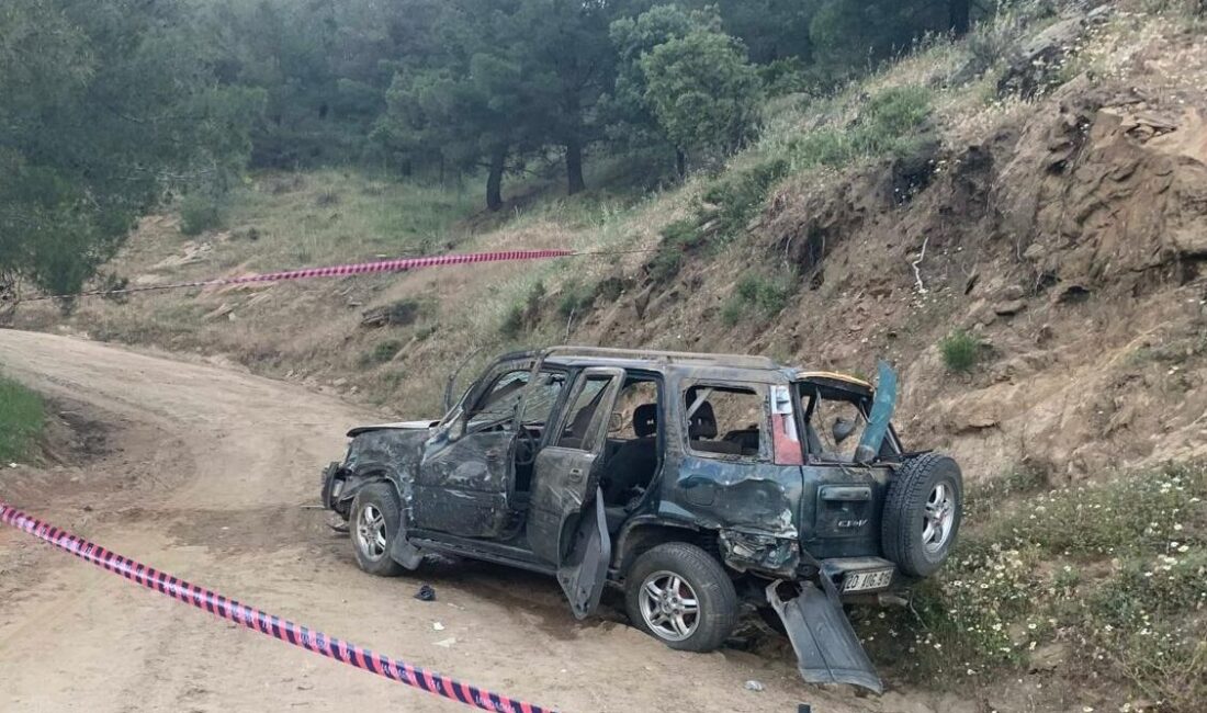 AYDIN (AA) – Aydın'ın Karacasu ilçesinde şarampole devrilen cipin sürücüsü