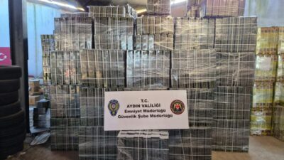 AYDIN (AA) – Aydın'ın Sultanhisar ilçesinde, tağşiş zeytinyağı doldurulacağı değerlendirilen