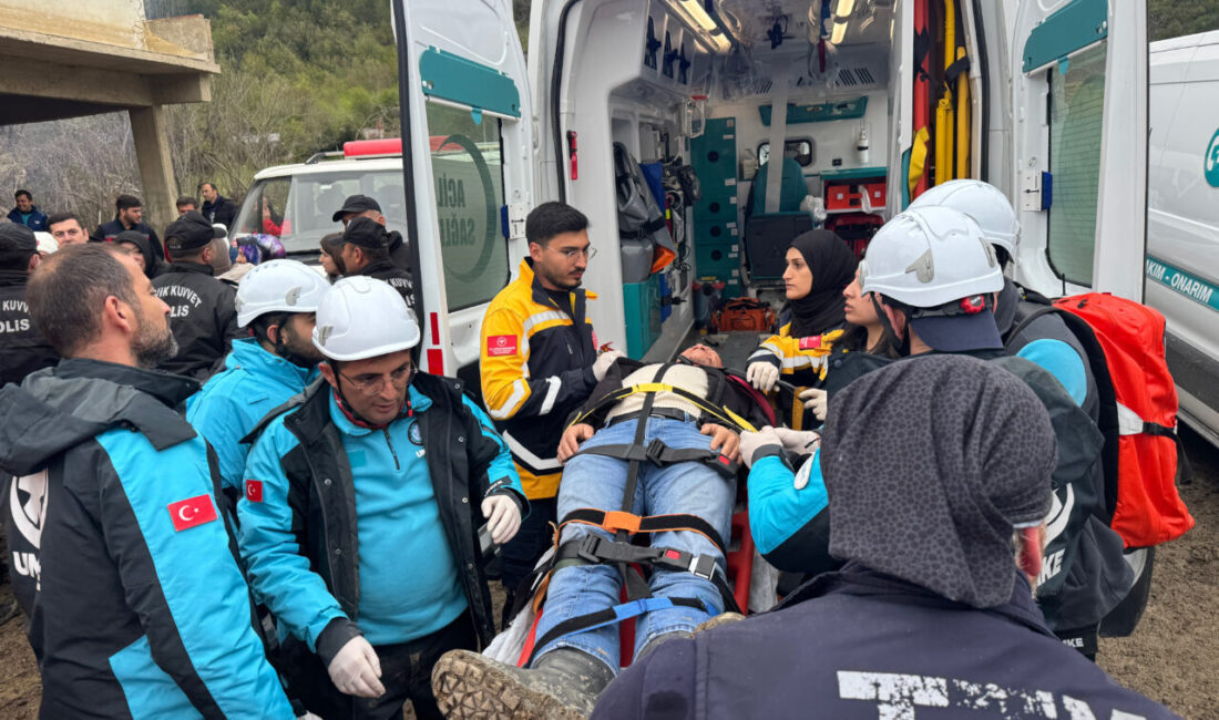 BARTIN (AA) – Bartın Kozcağız Barajı mevkisinde 184 personelin katılımıyla