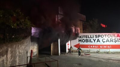 İSTANBUL (AA) – Başakşehir'de bir iş yerinde çıkan yangına itfaiye