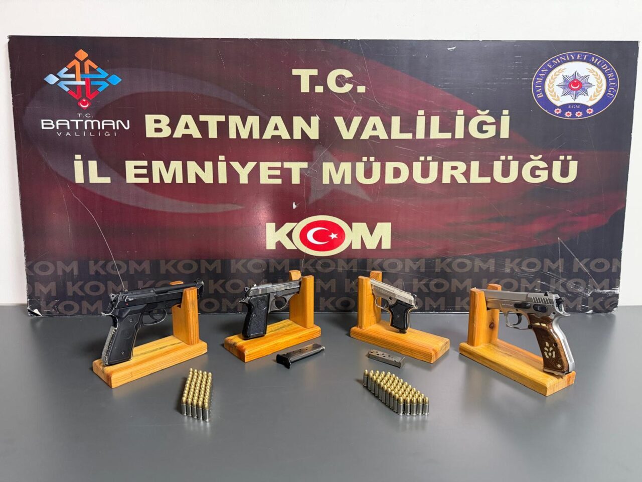 BATMAN (AA) – Batman'da organize suç örgütüne yönelik operasyonda yakalanan