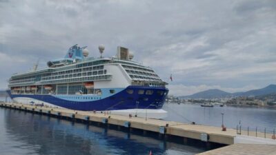 MUĞLA (AA) – Muğla'nın Bodrum ilçesine, "Marella Discovery" adlı kruvaziyerle