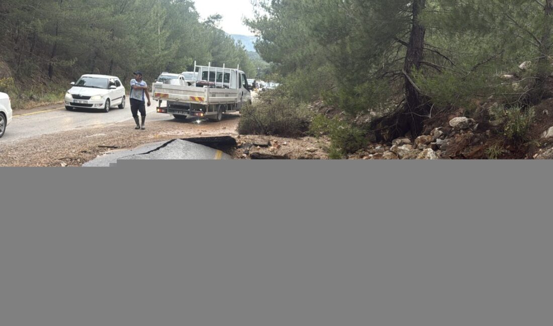 MUĞLA (AA) – Muğla'nın Bodrum ilçesinde içme suyu isale hattında