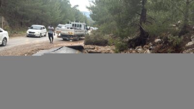 MUĞLA (AA) – Muğla'nın Bodrum ilçesinde içme suyu isale hattında