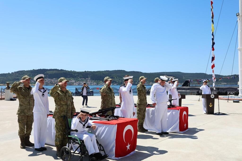 ÇANAKKALE (AA) – Çanakkale'de engelli gençler, bir günlük temsili askerlik