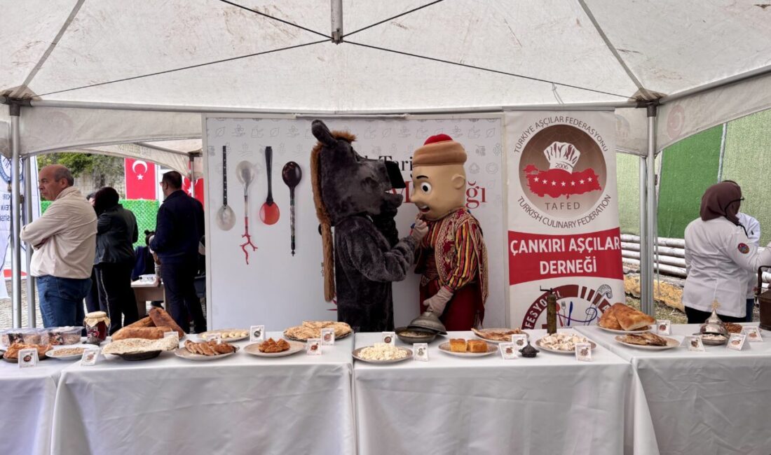 ÇANKIRI (AA) – Çankırı'da Türk Mutfağı Haftası etkinlikleri kapsamında yöresel