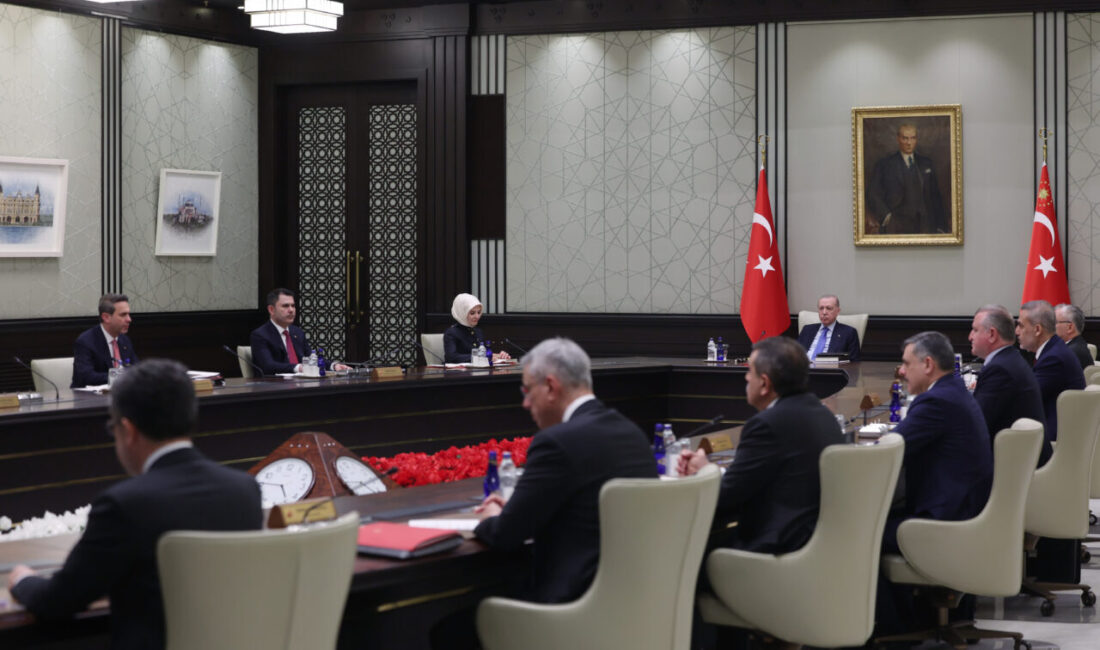 ANKARA (AA) – Cumhurbaşkanlığı Kabinesi, Cumhurbaşkanı Recep Tayyip Erdoğan başkanlığında