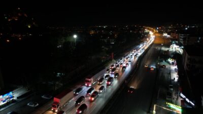 ÇORUM (AA) – D-100 kara yolunun Çorum'un Osmancık ilçesindeki bölümünde