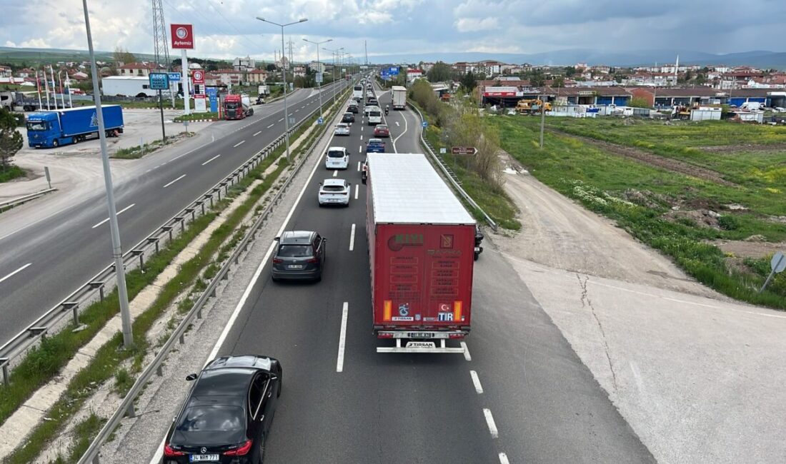 ÇANKIRI (AA) – Kurban Bayramı tatili dolayısıyla D-100 kara yolunun