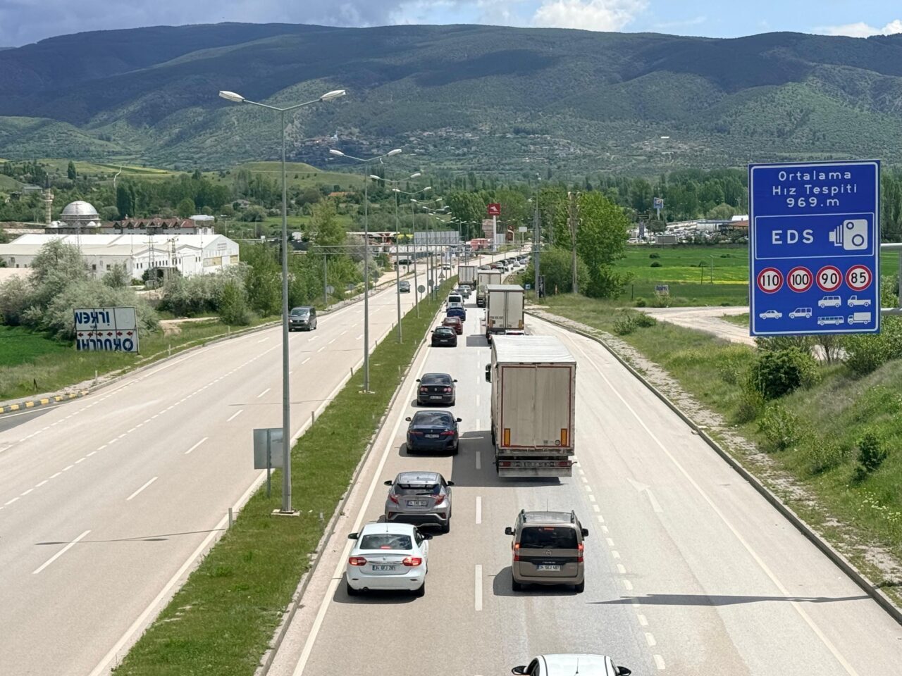 ÇANKIRI (AA) – Kurban Bayramı tatili dolayısıyla D-100 kara yolunun