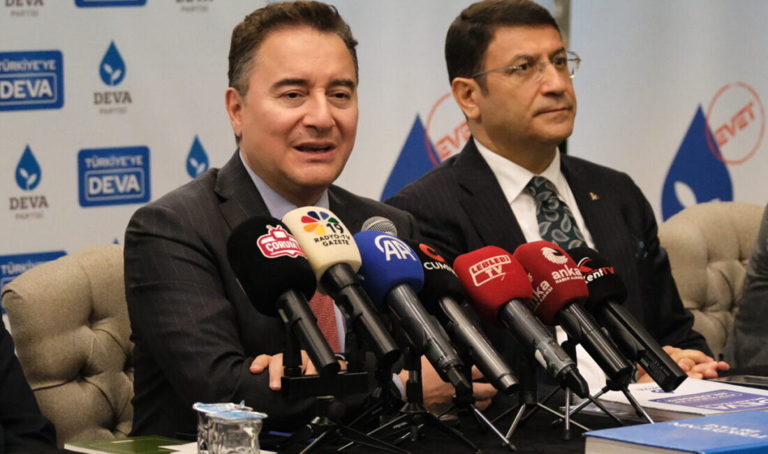 ÇORUM (AA) – DEVA Partisi Genel Başkanı Ali Babacan, "Türkiye
