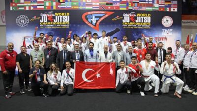 ANKARA (AA) – Antalya'da düzenlenen Dünya Ju Jitsu Contact Şampiyonası