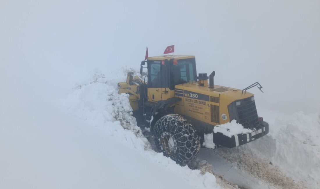 DÜZCE (AA) – Düzce'nin Gölyaka ilçesinde yaylada mahsur kalan 7