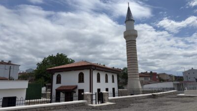 EDİRNE (AA) – Edirne'de restorasyonu tamamlanan tarihi Şeyh Şüceaddin Camisi,