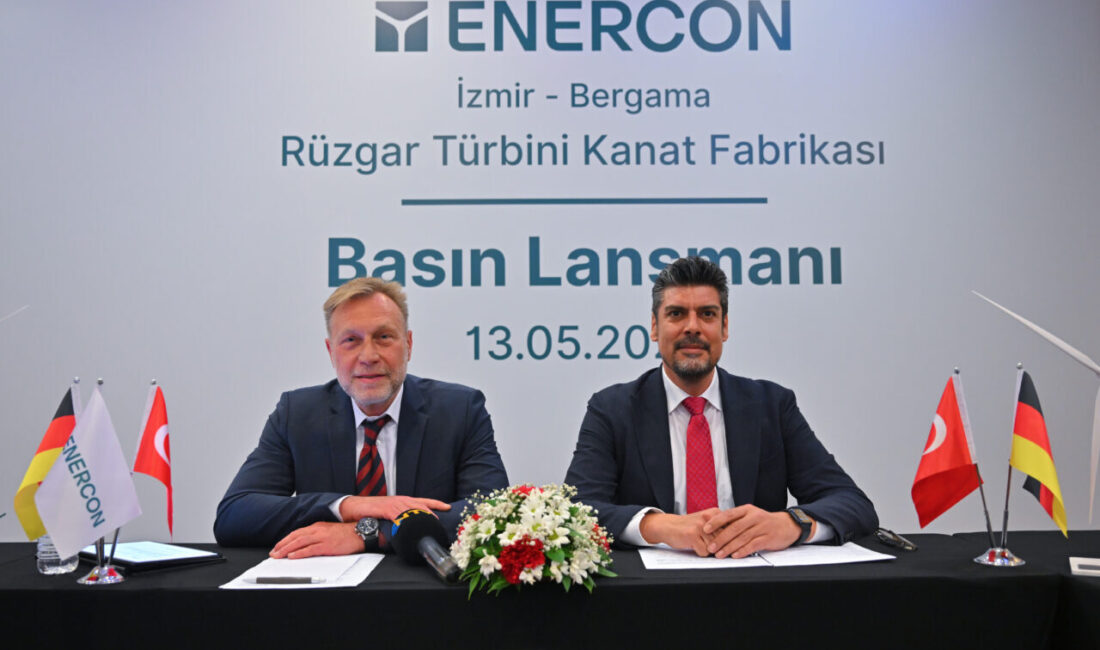 - İzmir'de kurulacak tesisin mevcut fazda yılda 450 rotor kanadı