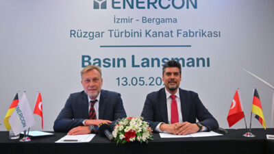 - İzmir'de kurulacak tesisin mevcut fazda yılda 450 rotor kanadı