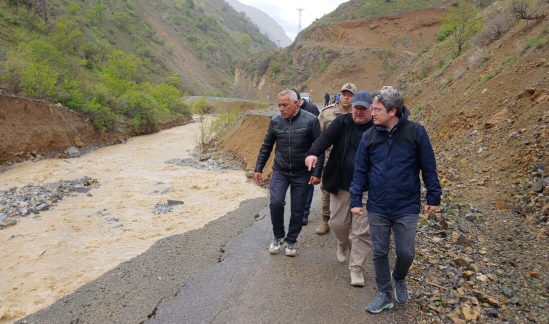 ERZİNCAN (AA) – Erzincan'da etkili olan sağanak ve selin ardından
