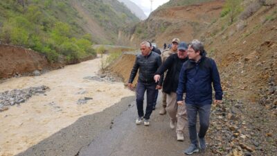 ERZİNCAN (AA) – Erzincan'da etkili olan sağanak ve selin ardından