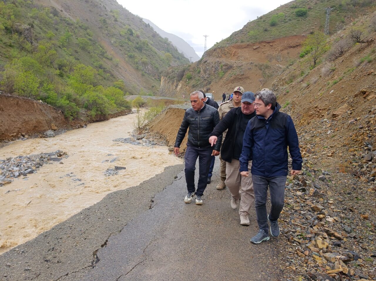 ERZİNCAN (AA) – Erzincan'da etkili olan sağanak ve selin ardından