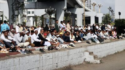 ADDİS ABABA (AA) – Etiyopya'da binlerce Müslüman, bayram namazı için
