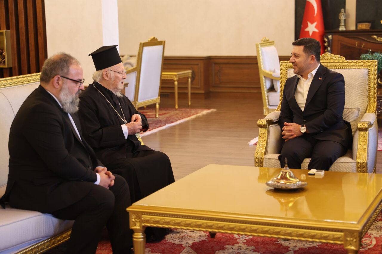 NEVŞEHİR (AA) – Fener Rum Patriği Bartholomeos, Nevşehir'de Valilik ve