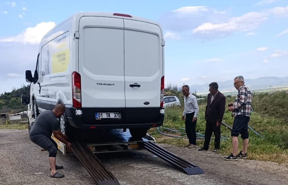 GAZİANTEP (AA) – Gaziantep'in İslahiye ilçesinde sağanak nedeniyle suyla dolan