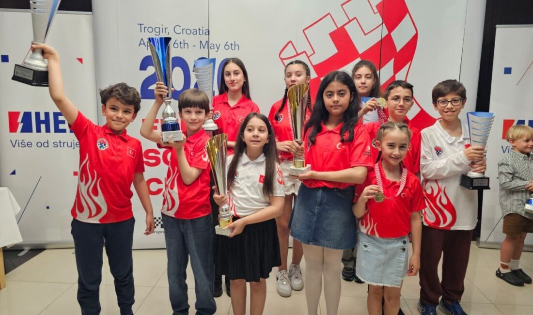 ANKARA (AA) – 2026 Avrupa Okullar Satranç Şampiyonası'nda mücadele eden