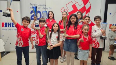 ANKARA (AA) – 2026 Avrupa Okullar Satranç Şampiyonası'nda mücadele eden